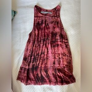 Raquel Allegra tie dye tank top